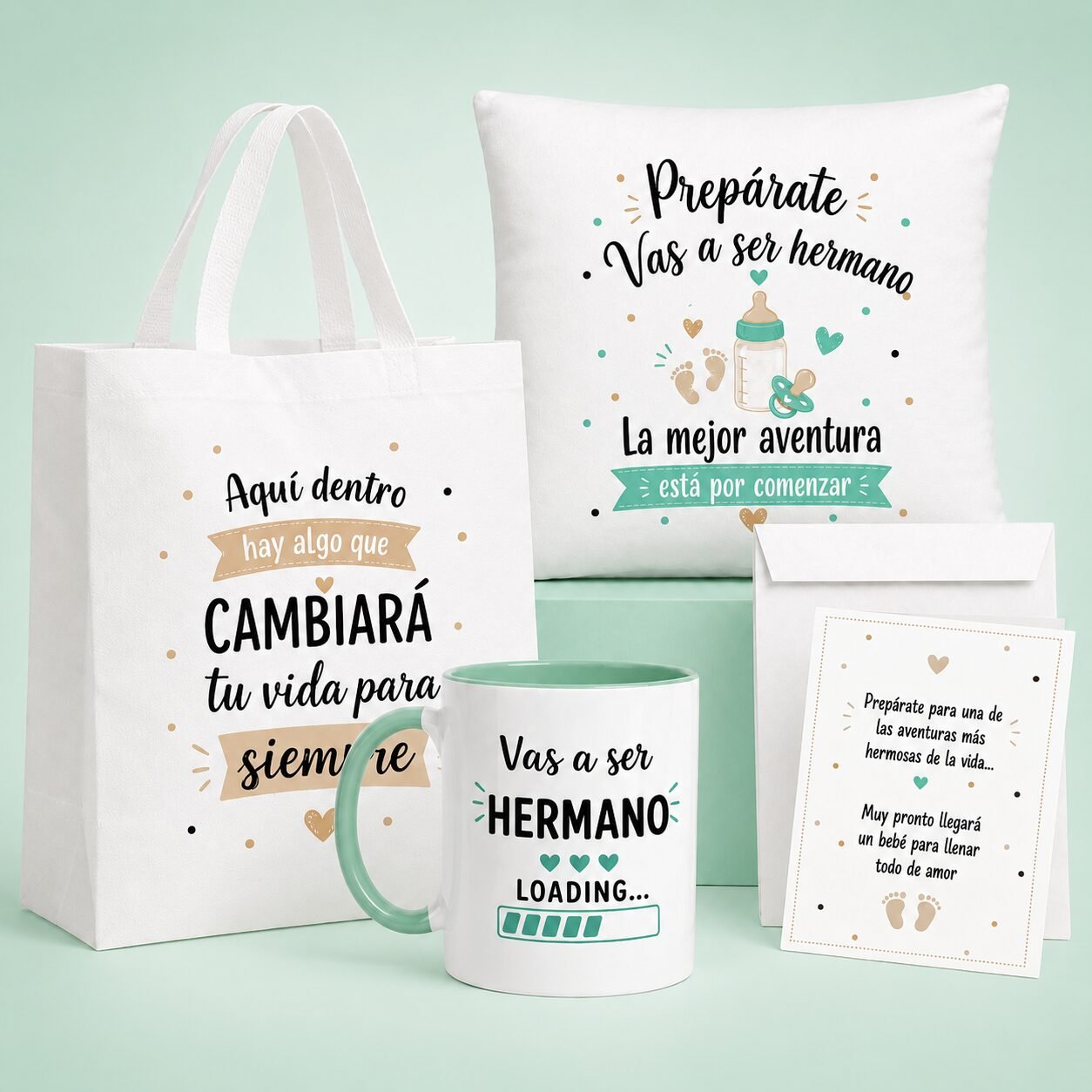 Anuncio de embarazo para hermano mayor