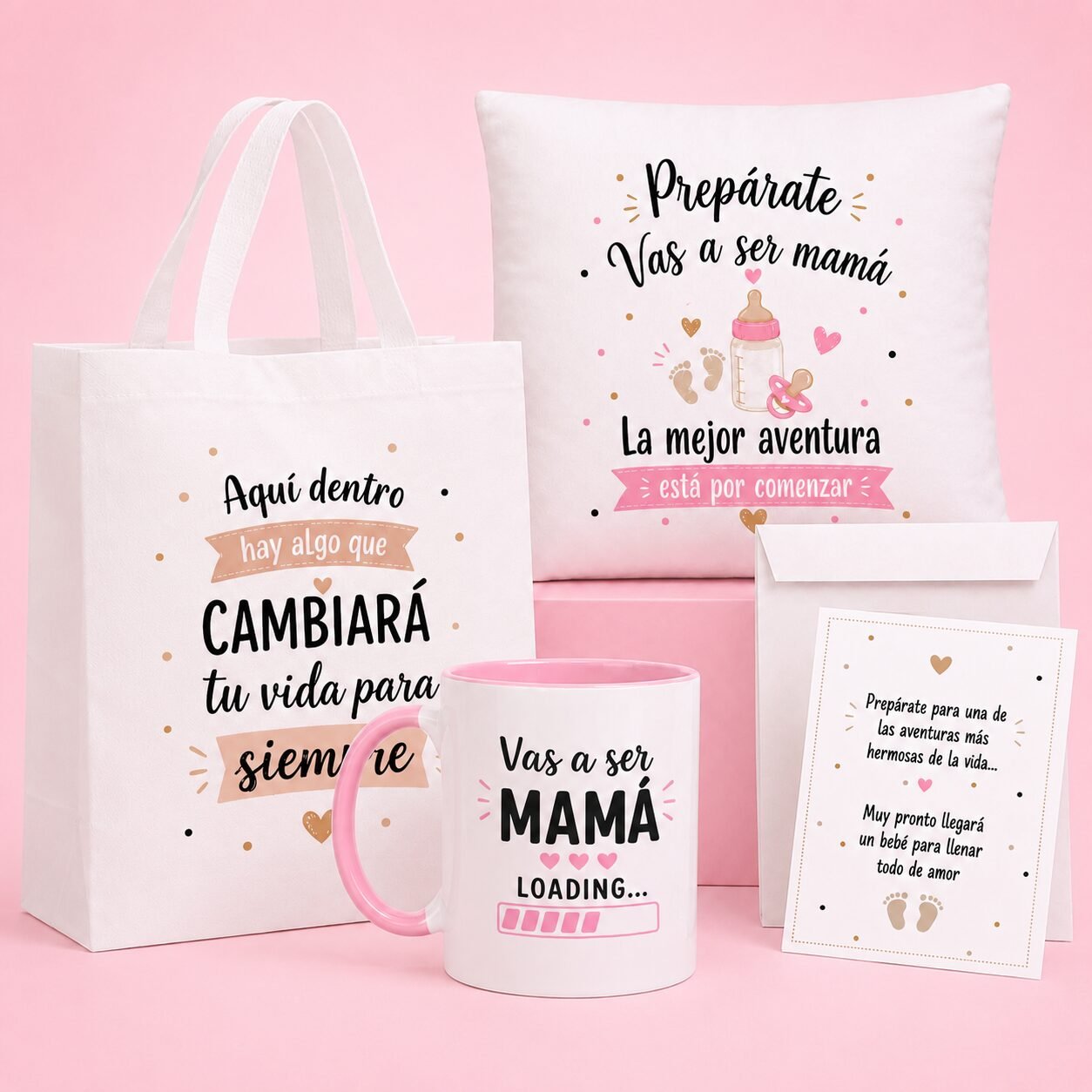 Regalo sorpresa para futura mamá