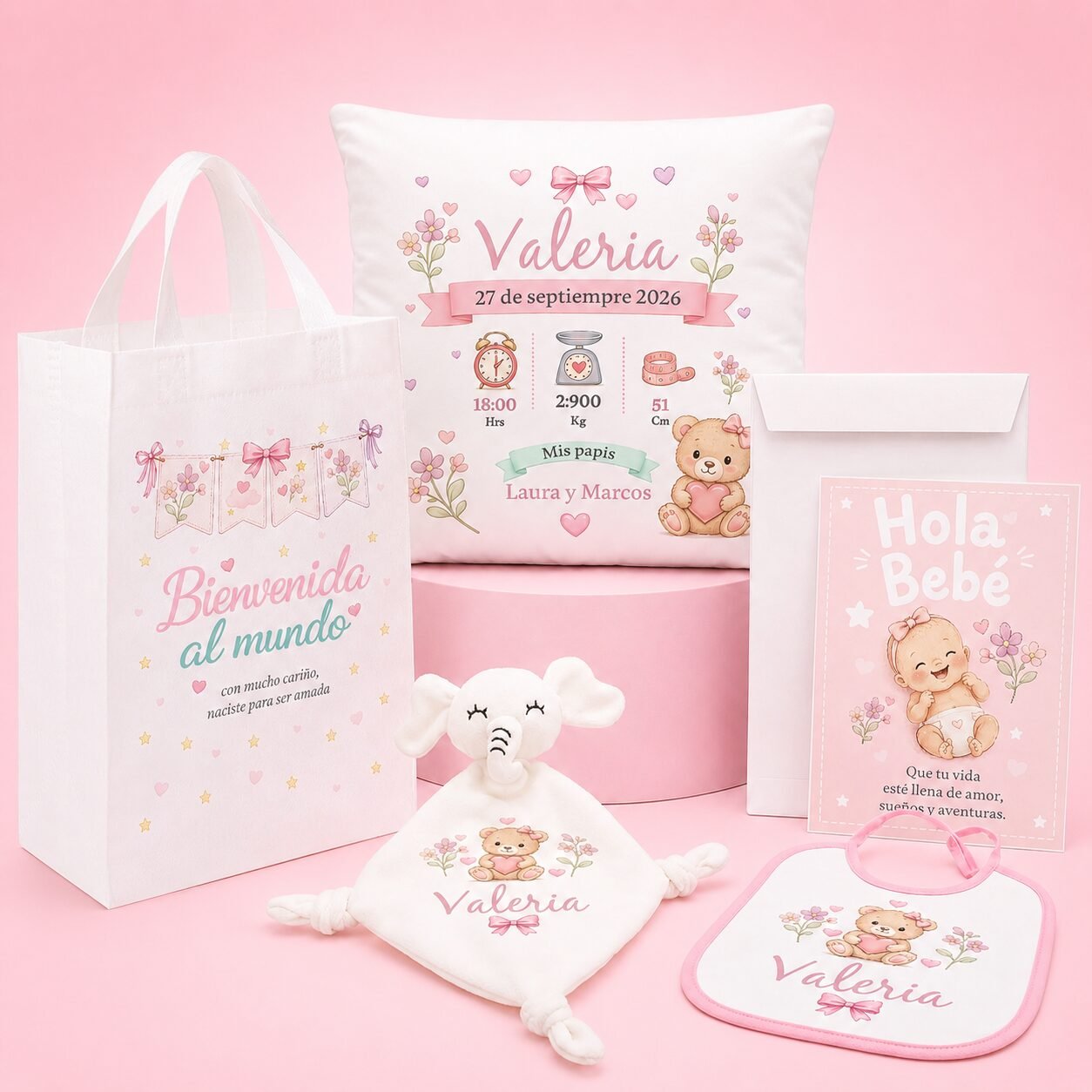 Regalo de nacimiento original para niña