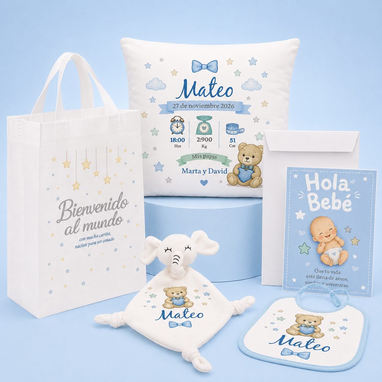 Regalo de nacimiento original para niño