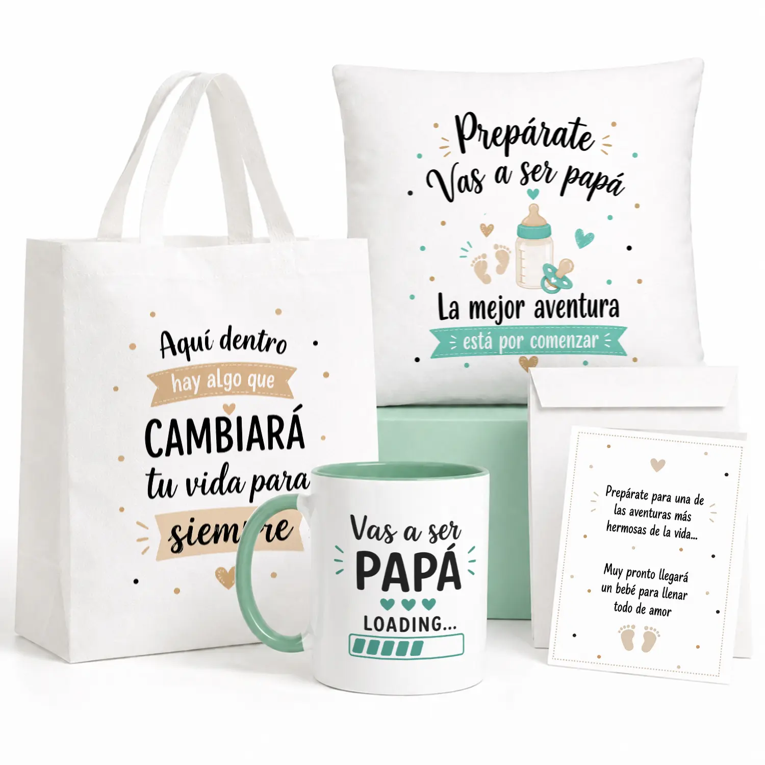 Regalo original para anunciar embarazo al futuro papá