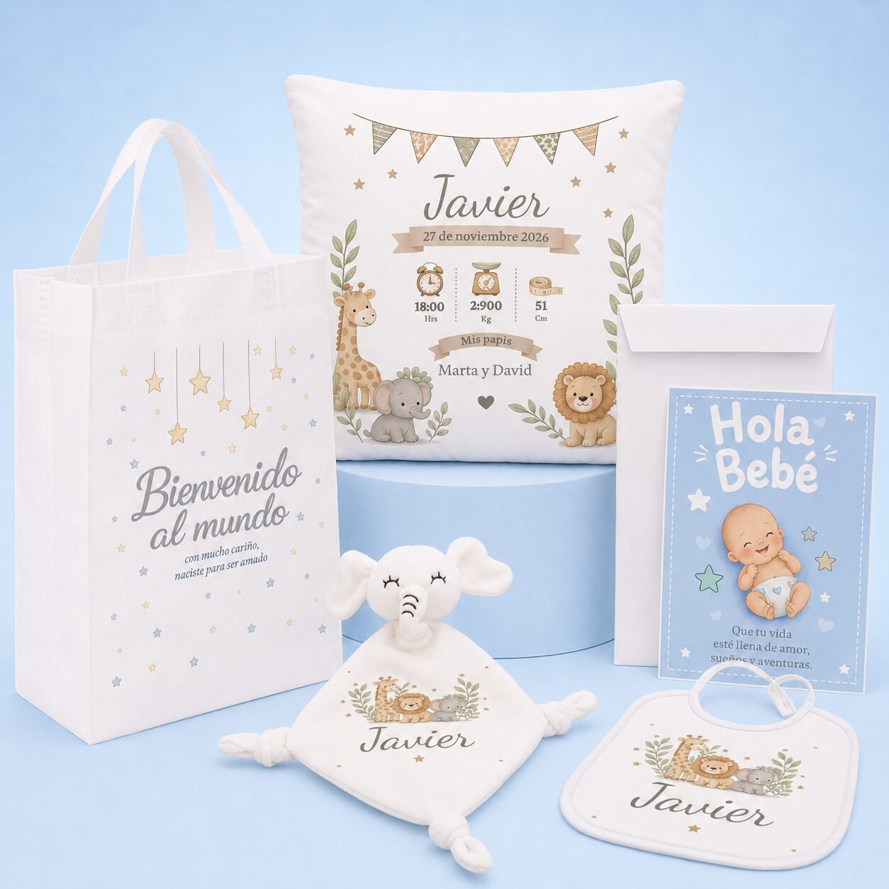 Regalo de nacimiento original para niño