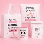 Regalo para anunciar embarazo a la tía