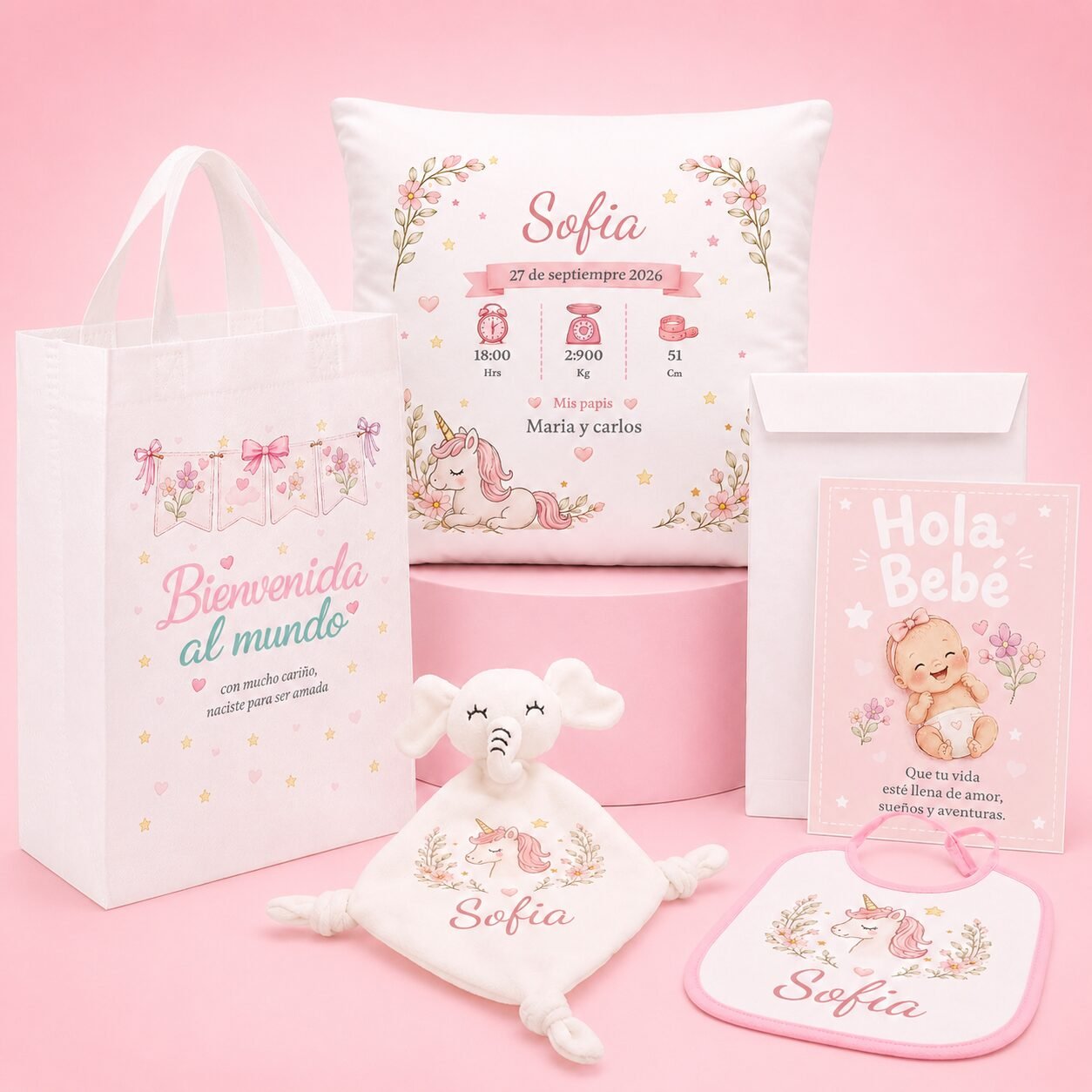 Regalo de nacimiento original para niña