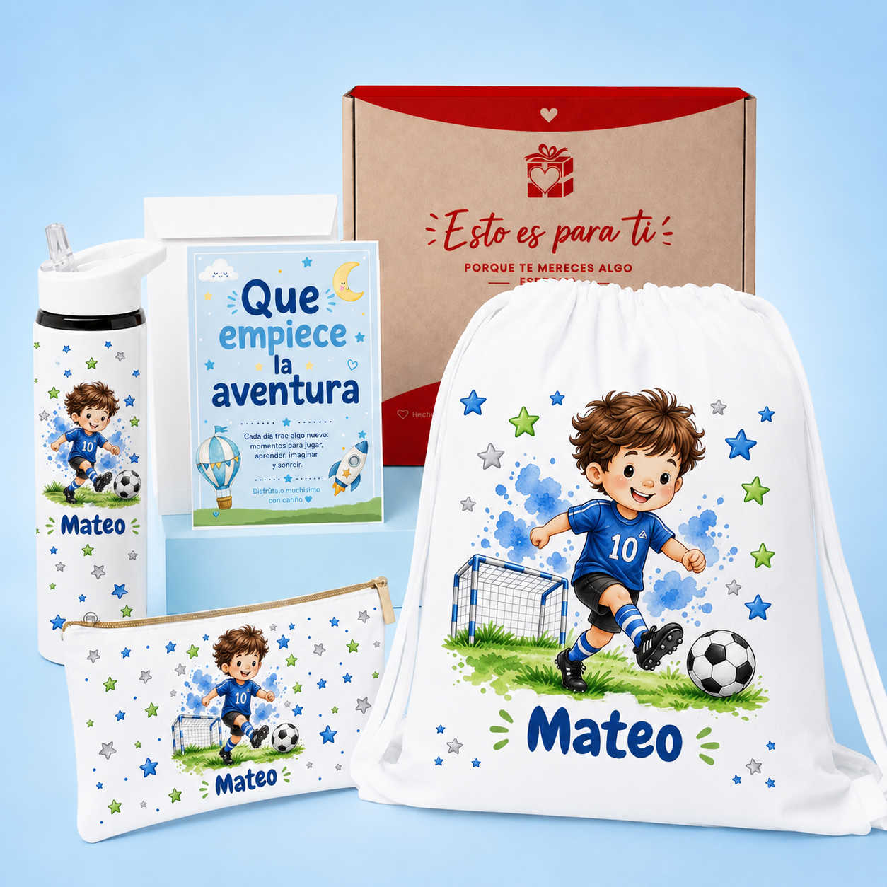 pack infantil personalizado nombre kembilove