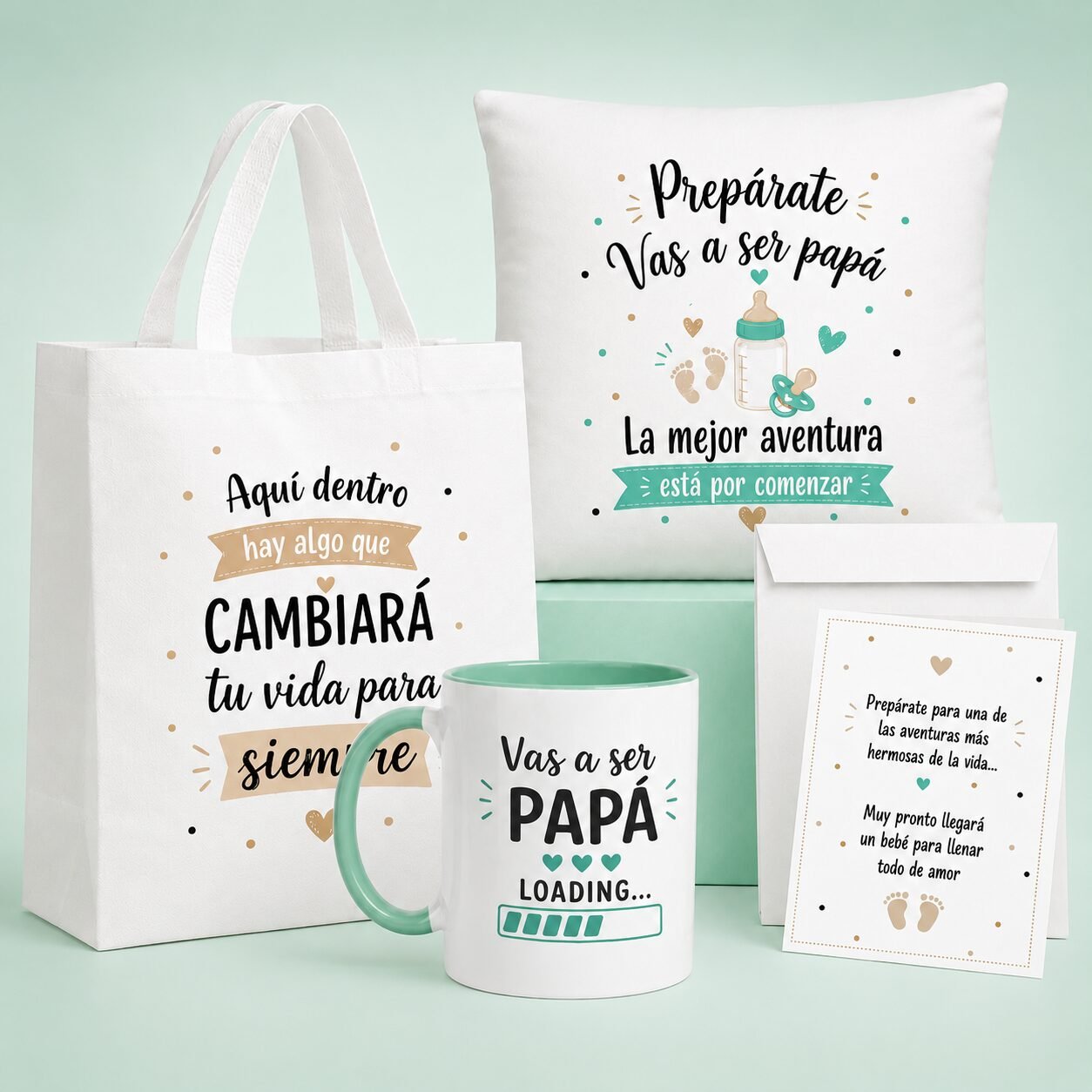 Regalo original para anunciar embarazo al futuro papá