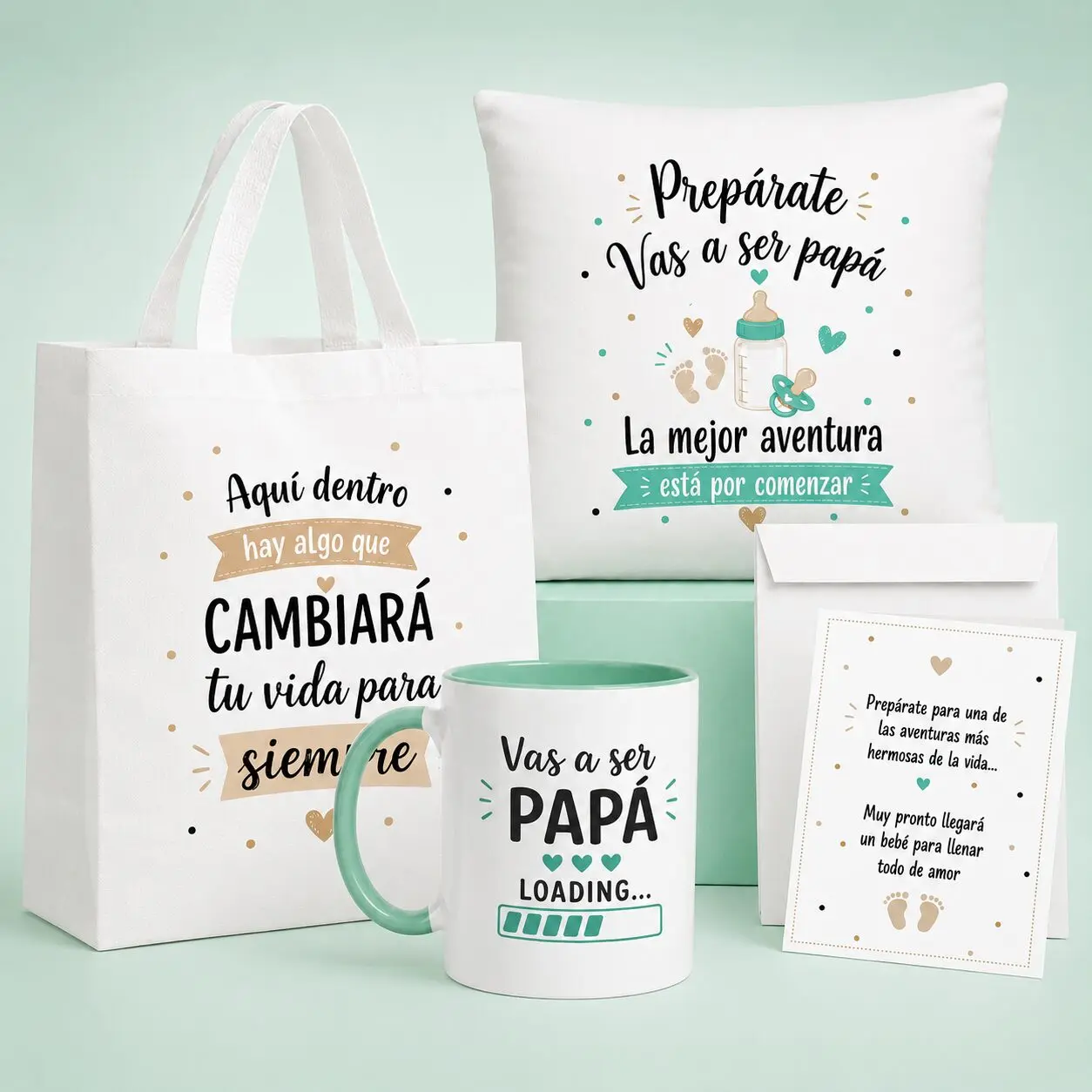 Regalo original para anunciar embarazo al futuro papá