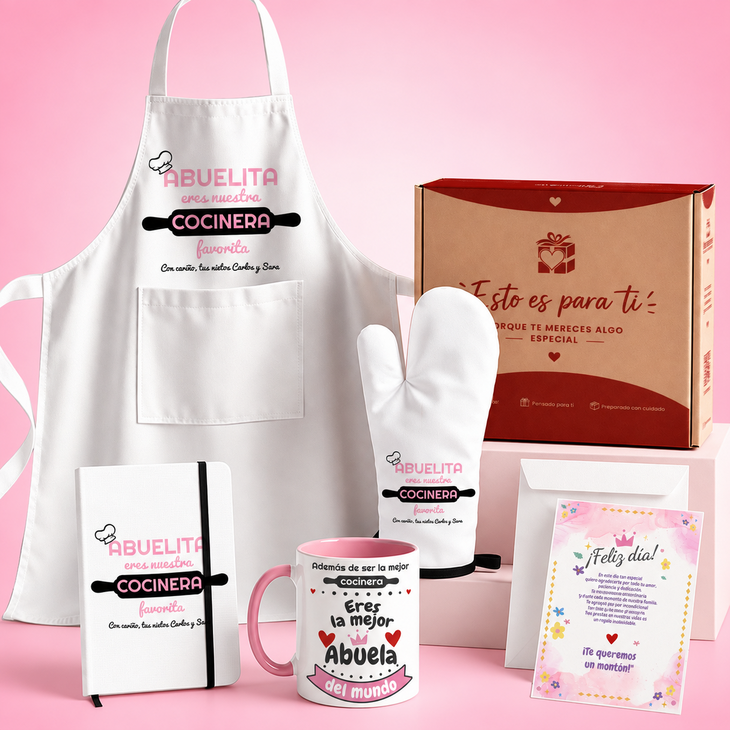 regalo para abuela cocinera kembilove